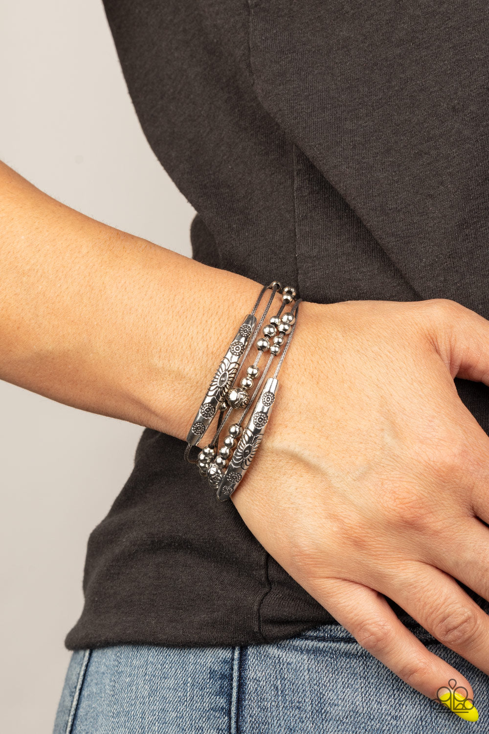 Paparazzi Accessories ❋Wanderlust Wanderess - Silver Bracelet❋ Flat Rate Ship $4.50❋