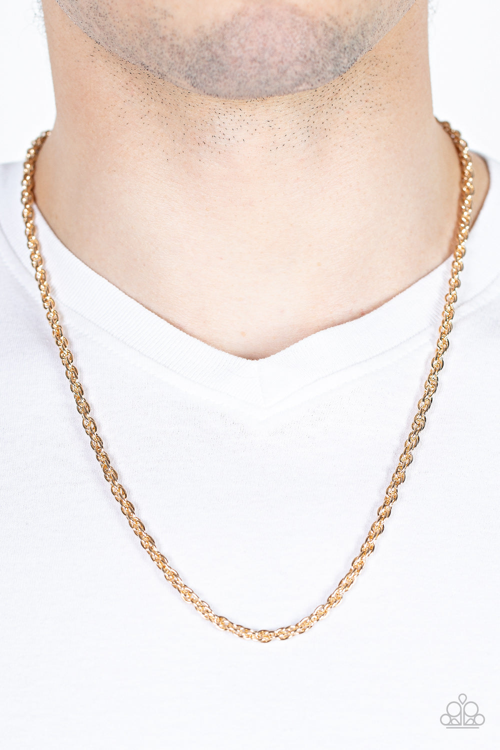 Paparazzi Accessories ❋Industrial Interval - Gold Mens Necklace❋ Flat Rate Ship $4.50❋