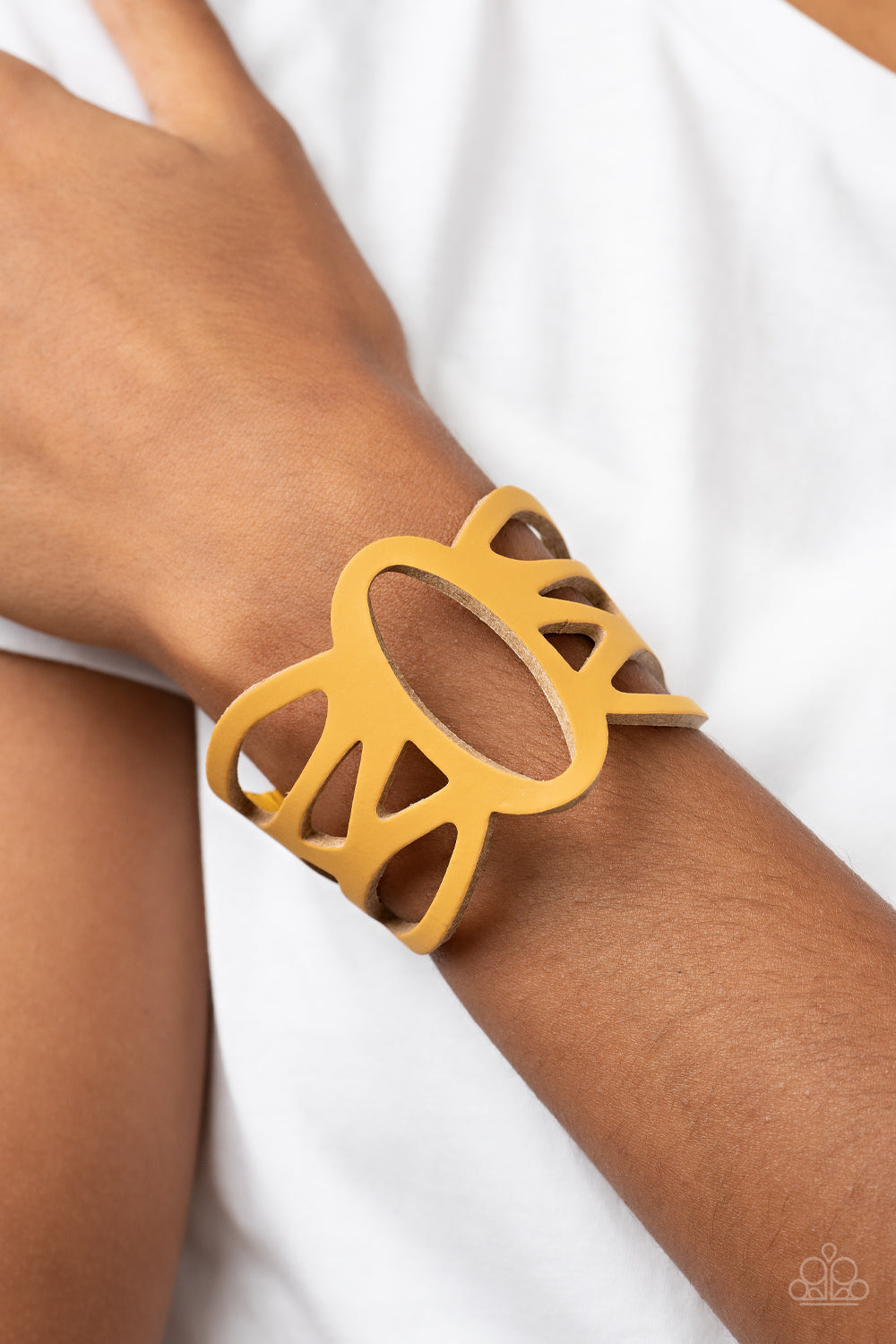 Paparazzi Accessories ❋Rural Rodeo - Yellow Bracelet❋ Flat Rate Ship $4.50❋