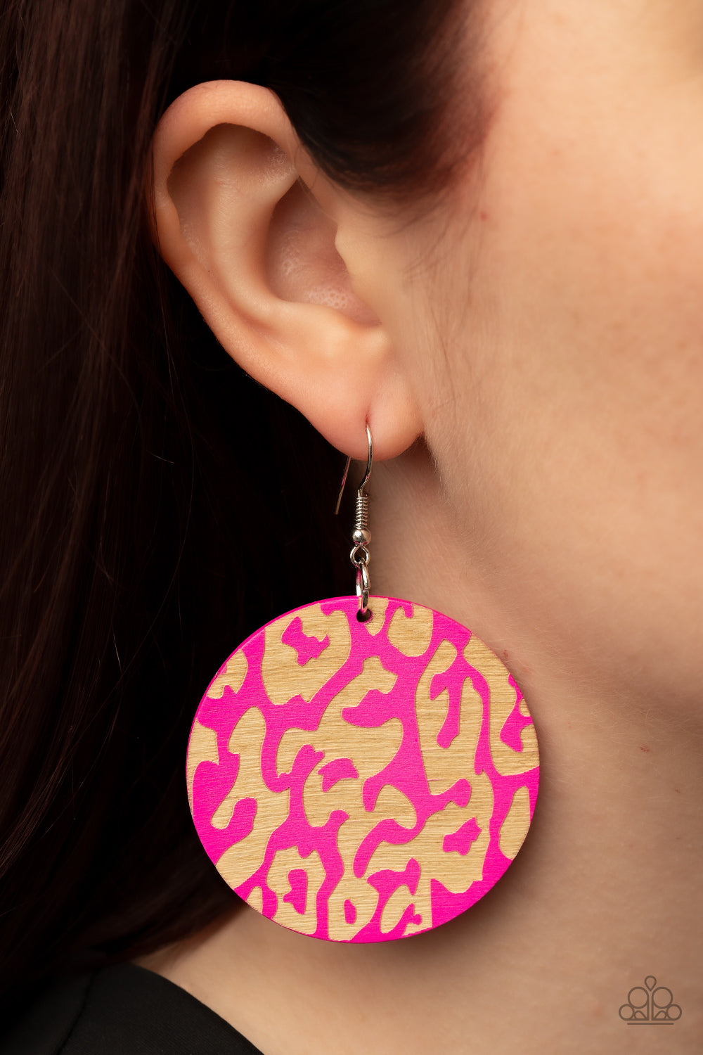 Paparazzi Accessories ❋Catwalk Safari - Pink Earrings❋ Flat Rate Ship $4.50❋