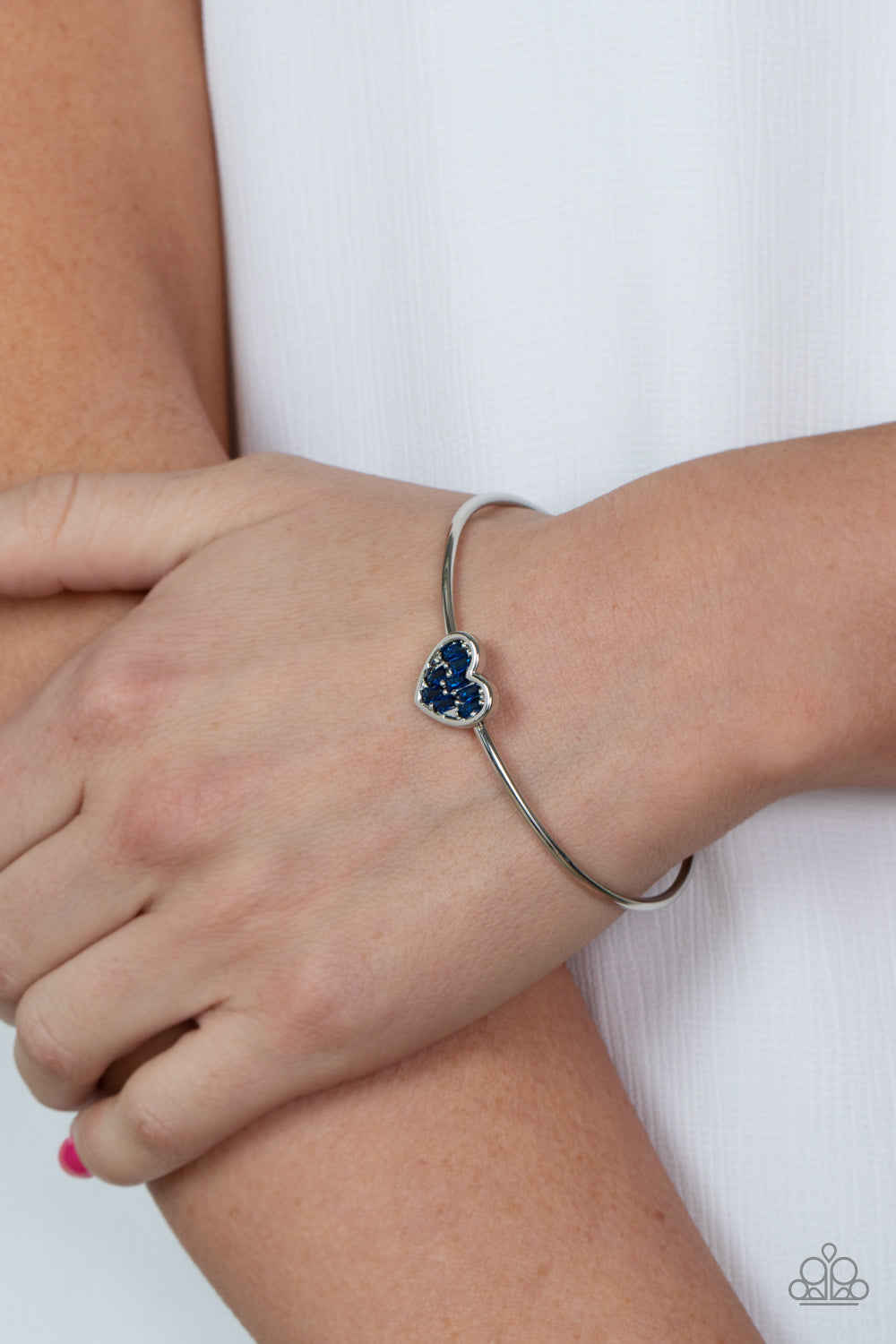 Paparazzi Accessories ❋Heart of Ice - Blue Bracelet❋ Flat Rate Ship $4.50❋