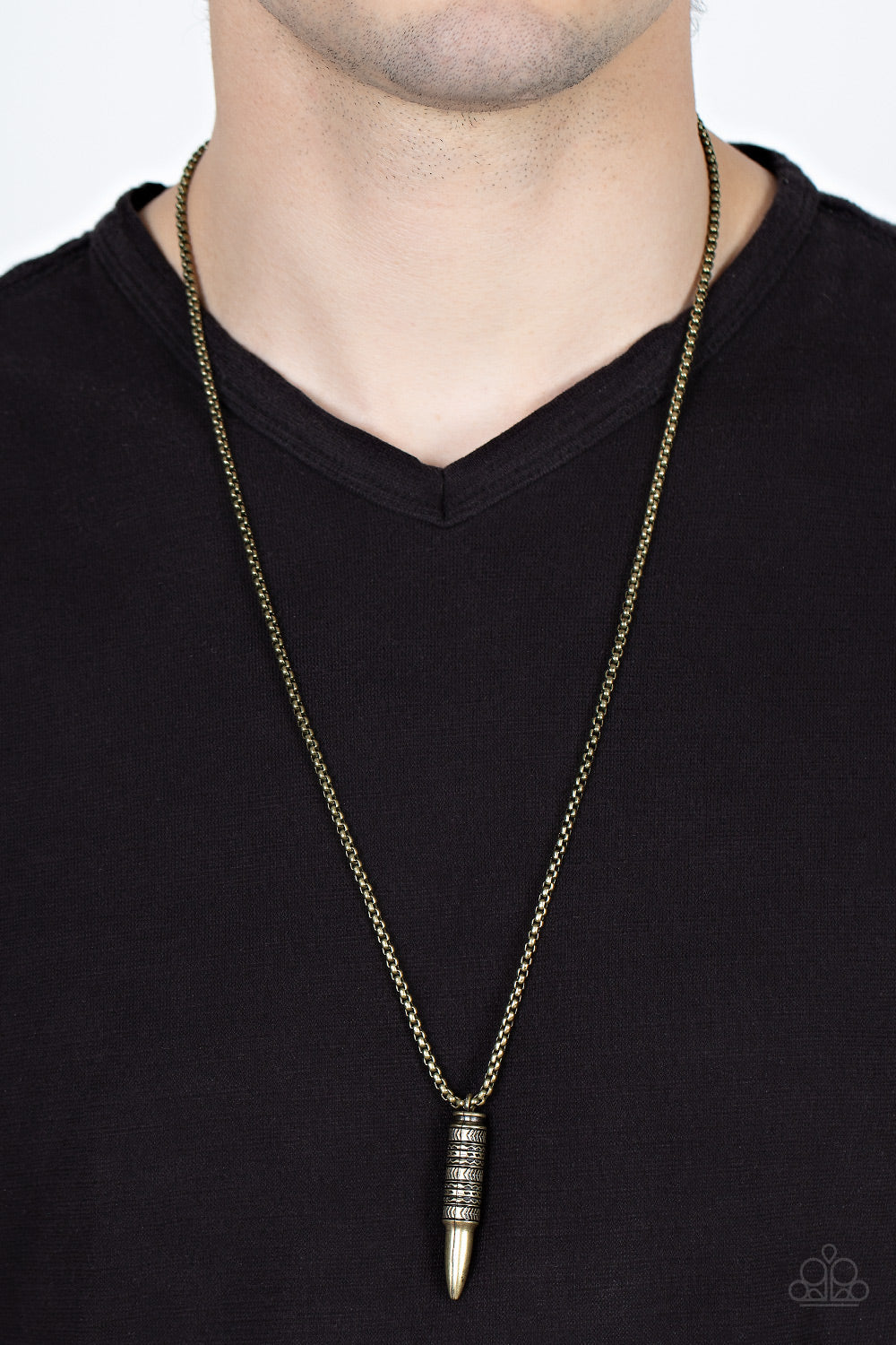 Paparazzi Accessories ❋Highland Hunter - Brass Mens Necklace❋ Flat Rate Ship $4.50❋