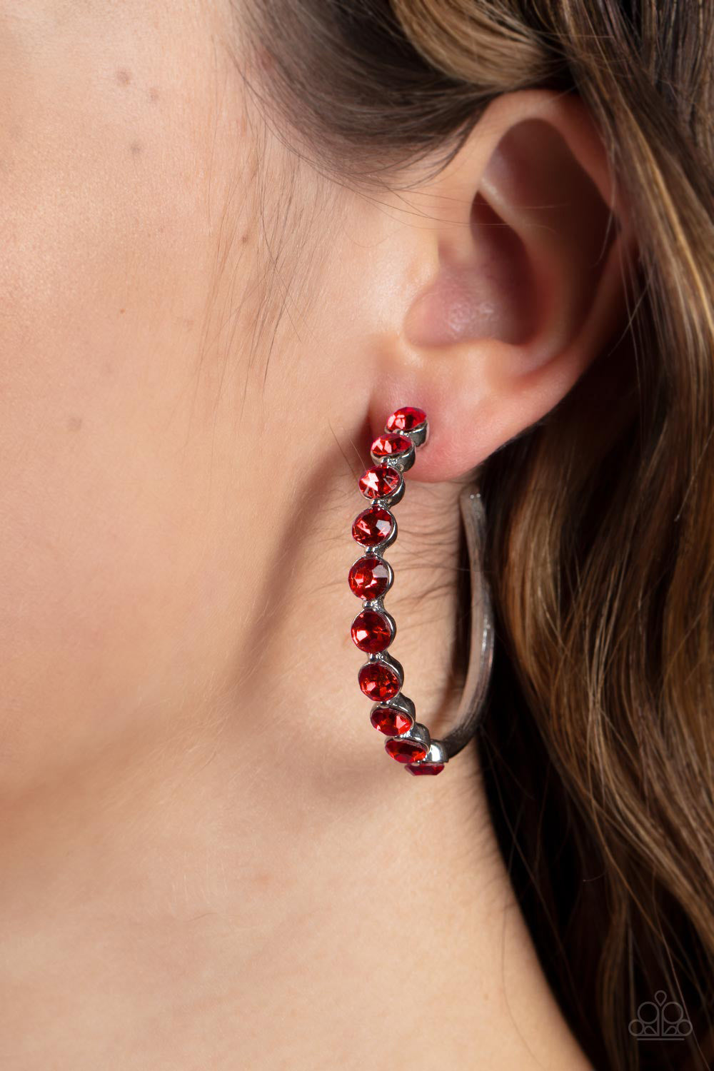 Paparazzi Accessories ❋Photo Finish - Red Earrings❋ Flat Rate Ship $4.50❋