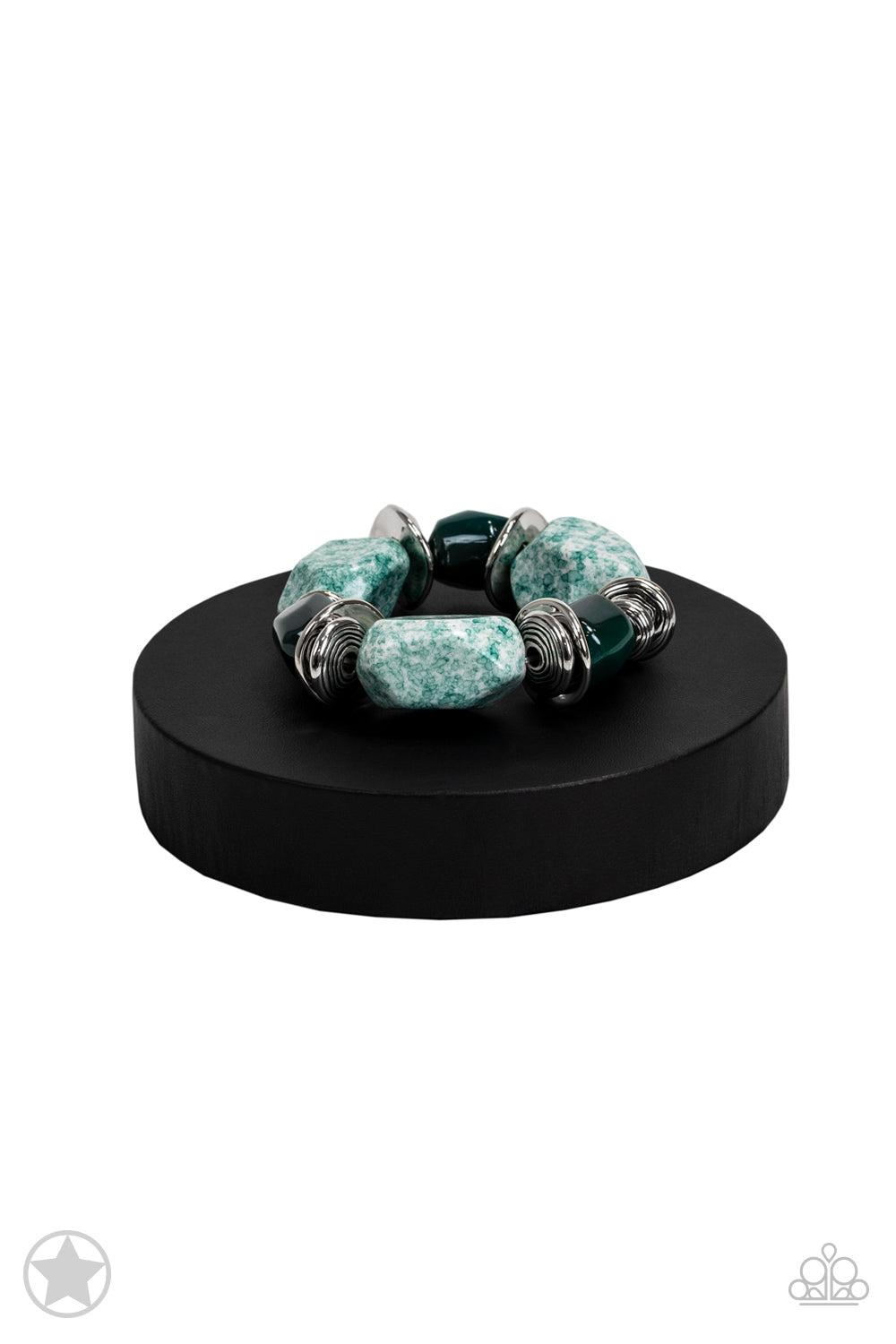 Paparazzi Accessories ❋Glaze of Glory - Blue Bracelet❋ Flat Rate Ship $4.50❋ - Image #3