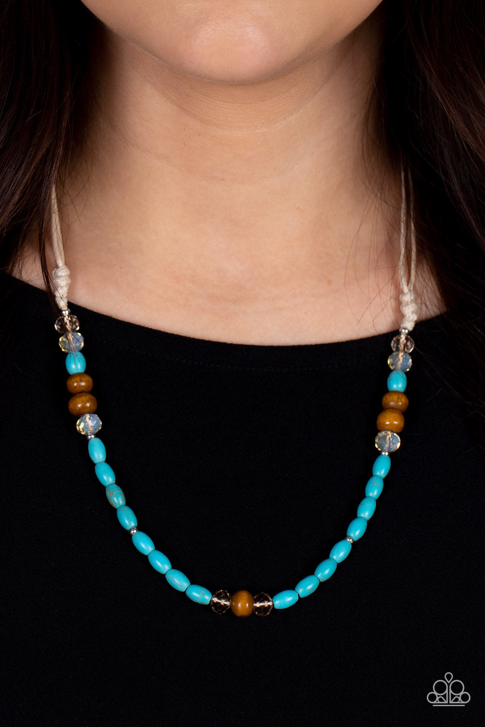 Paparazzi Accessories ❋Groundbreaking Glamour - Blue Necklace❋ Flat Rate Ship $4.50❋