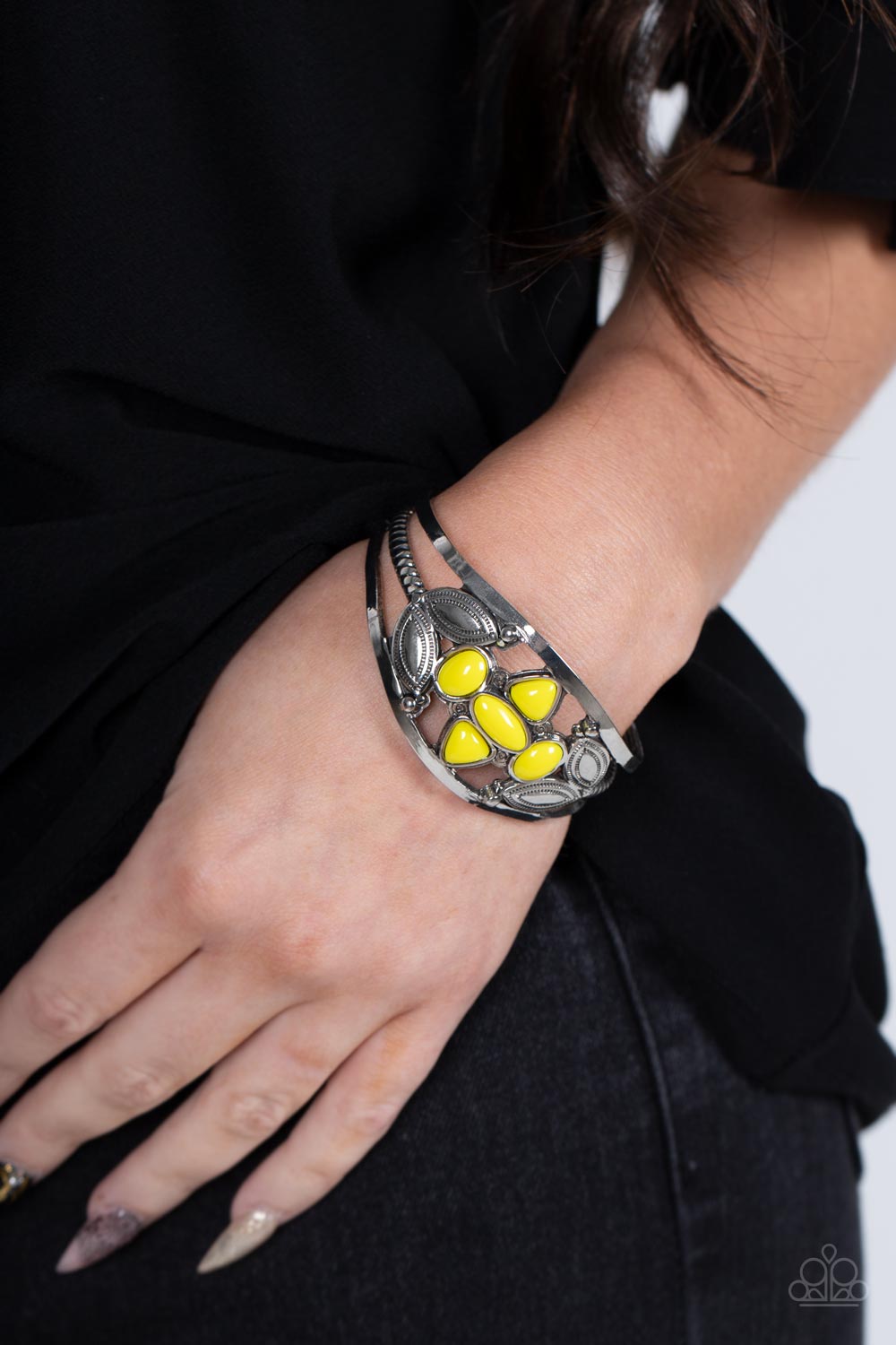 Paparazzi Accessories ❋Caribbean Cabana - Yellow Bracelet❋ Flat Rate Ship $4.50❋