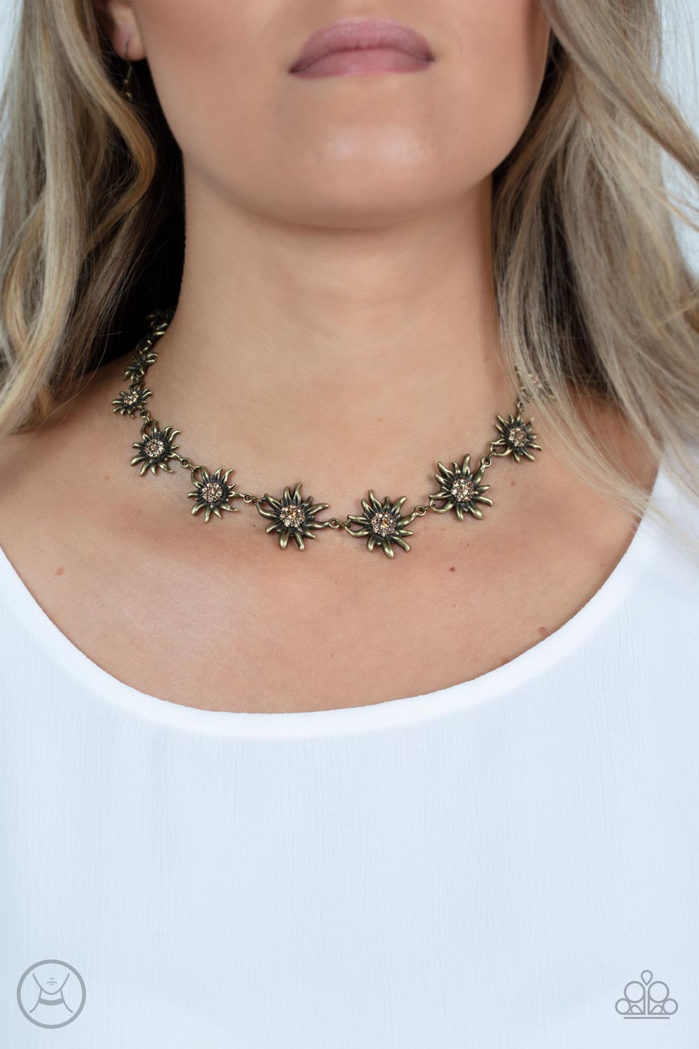 Paparazzi Accessories ❋Get Up and GROW - Brass Necklace❋ Flat Rate Ship $4.50❋
