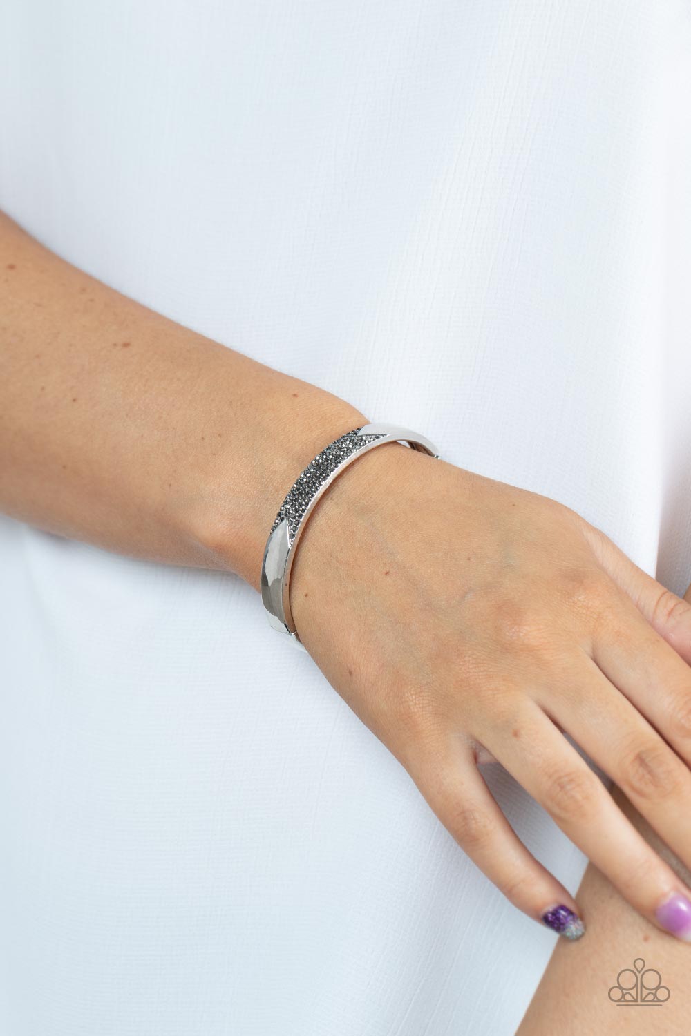Paparazzi Accessories ❋Radiant Edge - Silver Bracelet❋ Flat Rate Ship $4.50❋