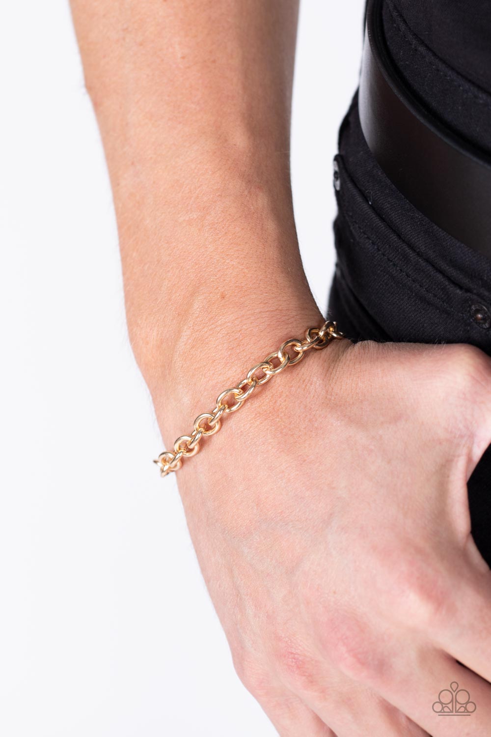 Paparazzi Accessories ❋Intrepid Method - Gold Mens Bracelet❋ Flat Rate Ship $4.50❋