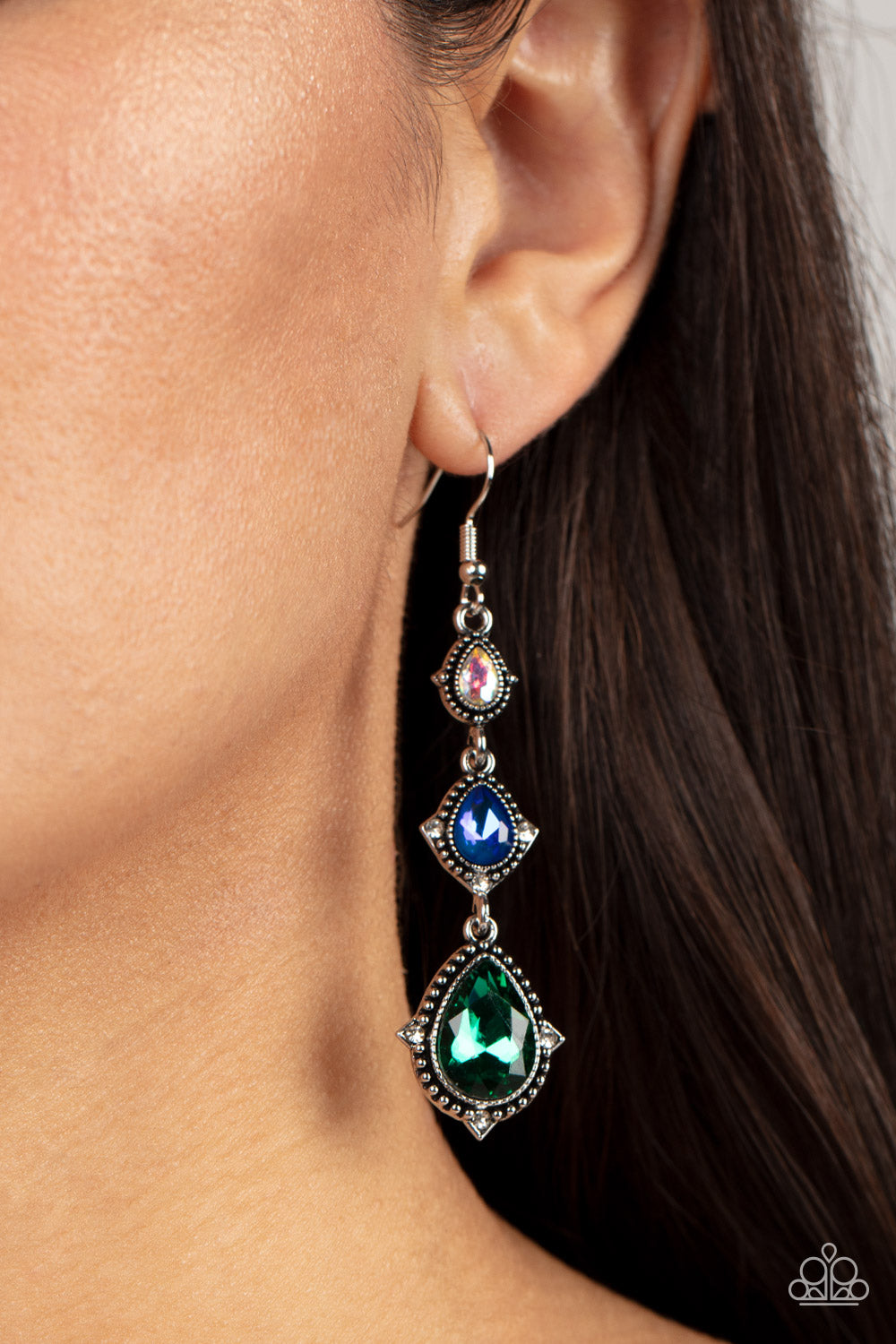 Paparazzi Accessories ❋Prague Princess - Multi Earrings❋ Flat Rate Ship $4.50❋