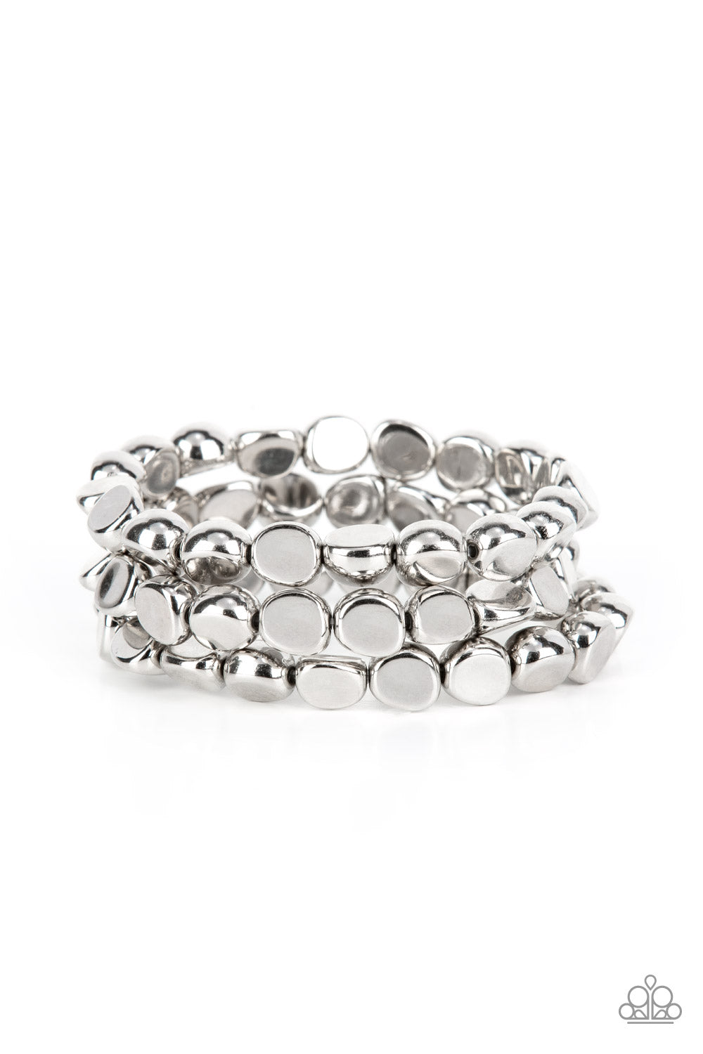 Paparazzi Accessories ❋HAUTE Stone - Silver Bracelet❋ Flat Rate Ship $4.50❋