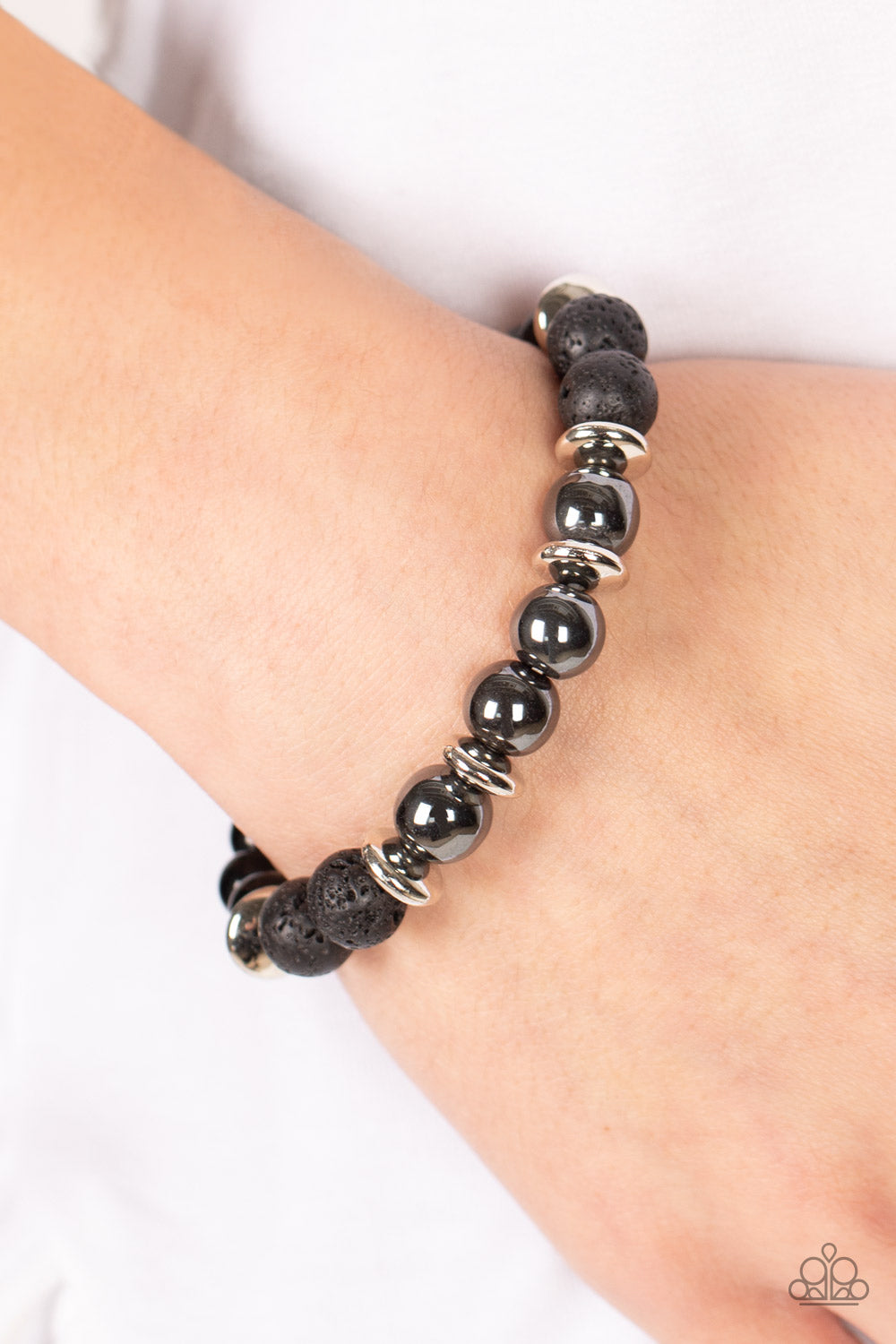 Paparazzi Accessories ❋Mega Metamorphic - Black Bracelet❋ Flat Rate Ship $4.50❋