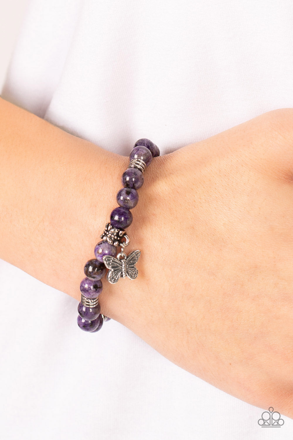 Paparazzi Accessories ❋Butterfly Nirvana - Purple Bracelet❋ Flat Rate Ship $4.50❋