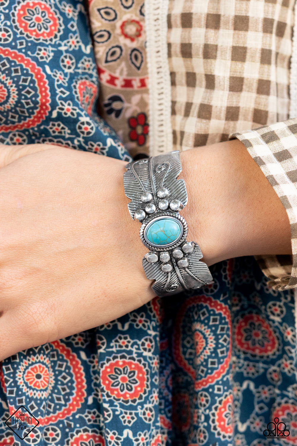 Paparazzi Accessories ❋Desert Haven - Blue Bracelet❋ Flat Rate Ship $4.50❋