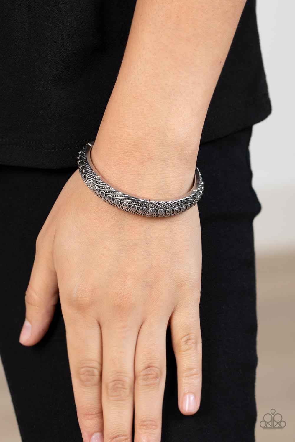 Paparazzi Accessories ❋Risk-Taking Twinkle - Silver Bracelet❋ Flat Rate Ship $4.50❋