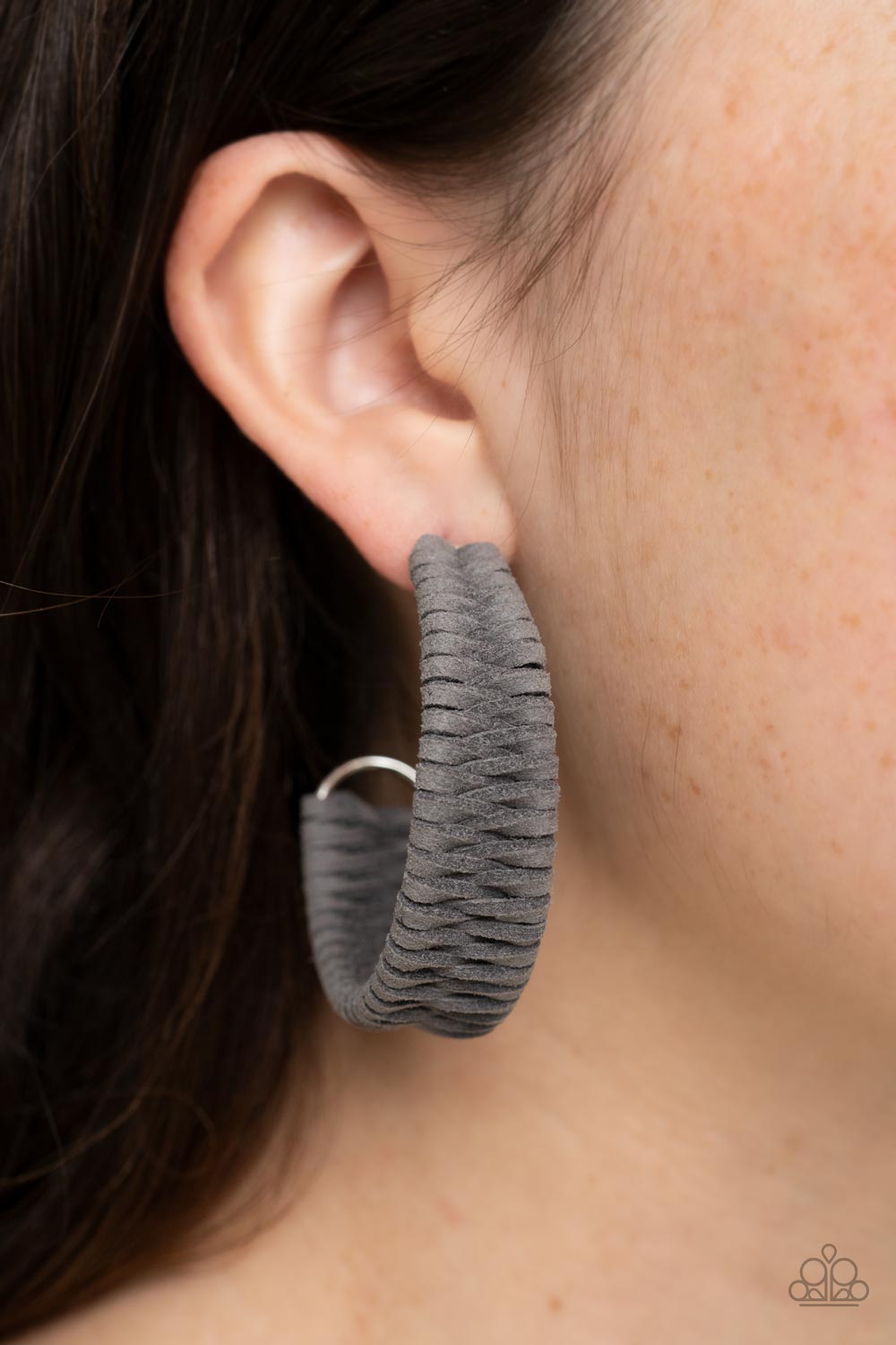 Paparazzi Accessories ❋Rural Guru - Silver Earrings❋ Flat Rate Ship $4.50❋