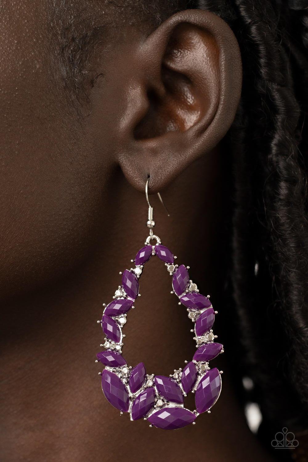 Paparazzi Accessories ❋Tenacious Treasure - Purple Earrings❋ Flat Rate Ship $4.50❋