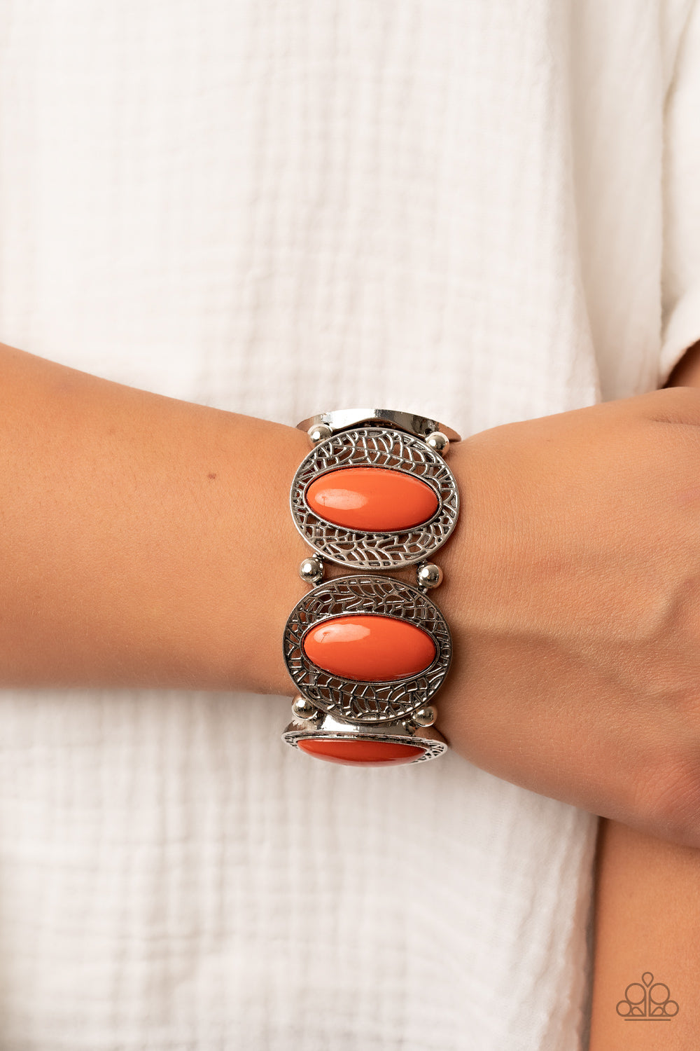 Paparazzi Accessories ❋Eastern Escapade - Orange Bracelet❋ Flat Rate Ship $4.50❋