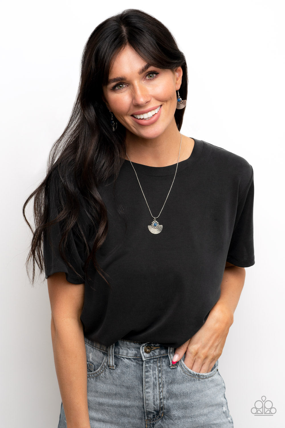 Paparazzi Accessories ❋Manifesting Magic - Blue Earrings❋ Flat Rate Ship $4.50❋