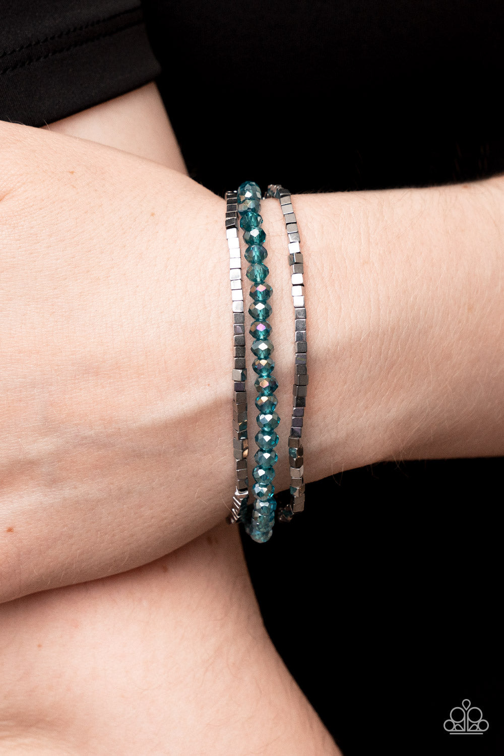 Paparazzi Accessories ❋Just a Spritz - Blue Bracelet❋ Flat Rate Ship $4.50❋