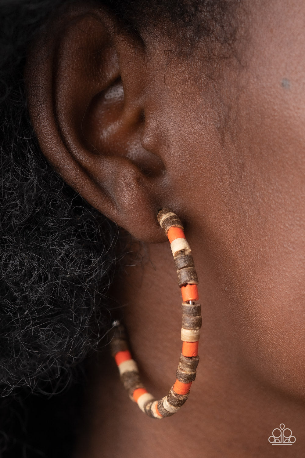 Paparazzi Accessories ❋Effortlessly Earthy - Orange Earrings❋ Flat Rate Ship $4.50❋