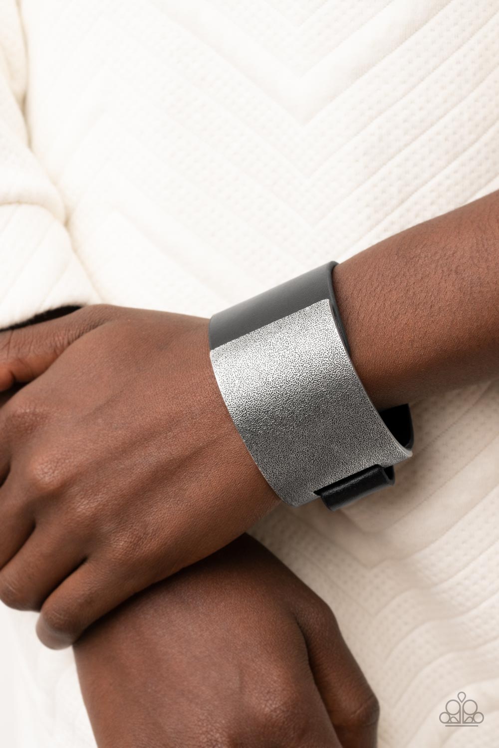 Paparazzi Accessories ❋Studded Synchronism - Black Bracelet❋ Flat Rate Ship $4.50❋