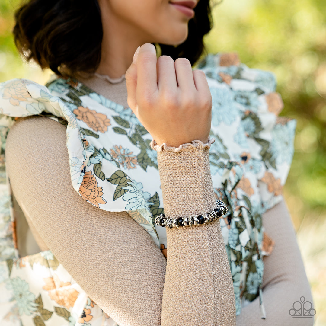 Paparazzi Accessories ❋Canyon Crusher - Black Bracelet❋ Flat Rate Ship $4.50❋