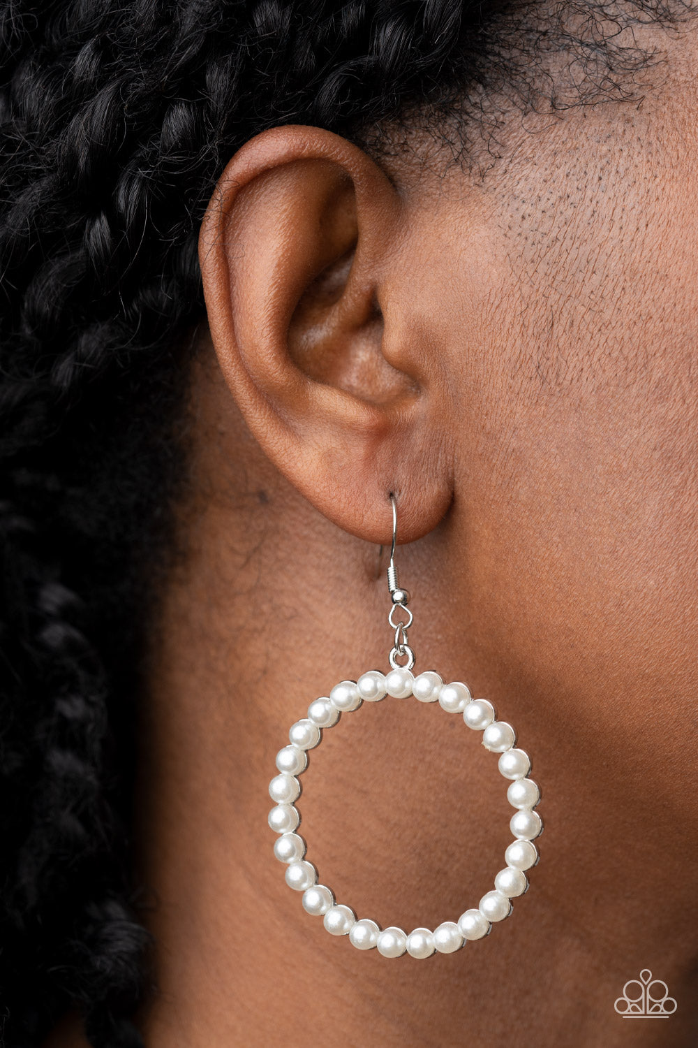 Paparazzi Accessories ❋Can I Get A Hallelujah - White Earrings❋ Flat Rate Ship $4.50❋