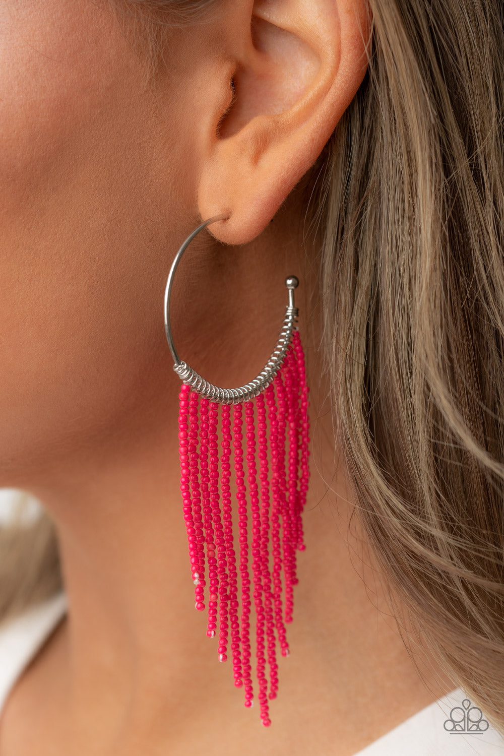 Paparazzi Accessories ❋Saguaro Breeze - Pink Earrings❋ Flat Rate Ship $4.50❋