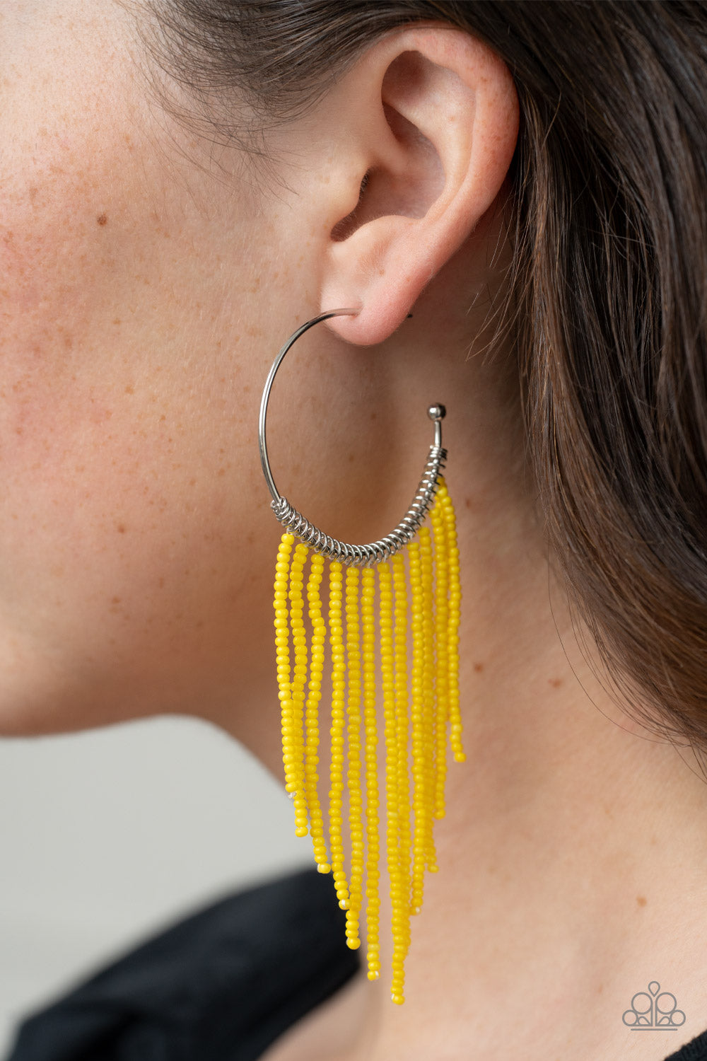 Paparazzi Accessories ❋Saguaro Breeze - Yellow Earrings❋ Flat Rate Ship $4.50❋