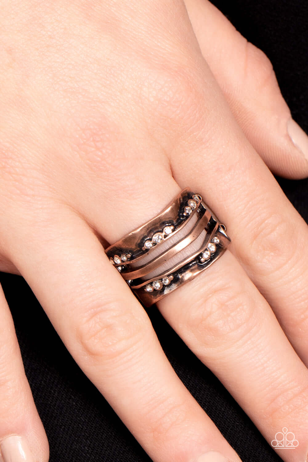 Paparazzi Accessories ❋Unexpected Treasure - Copper Ring❋ Flat Rate Ship $4.50❋ - Image #2