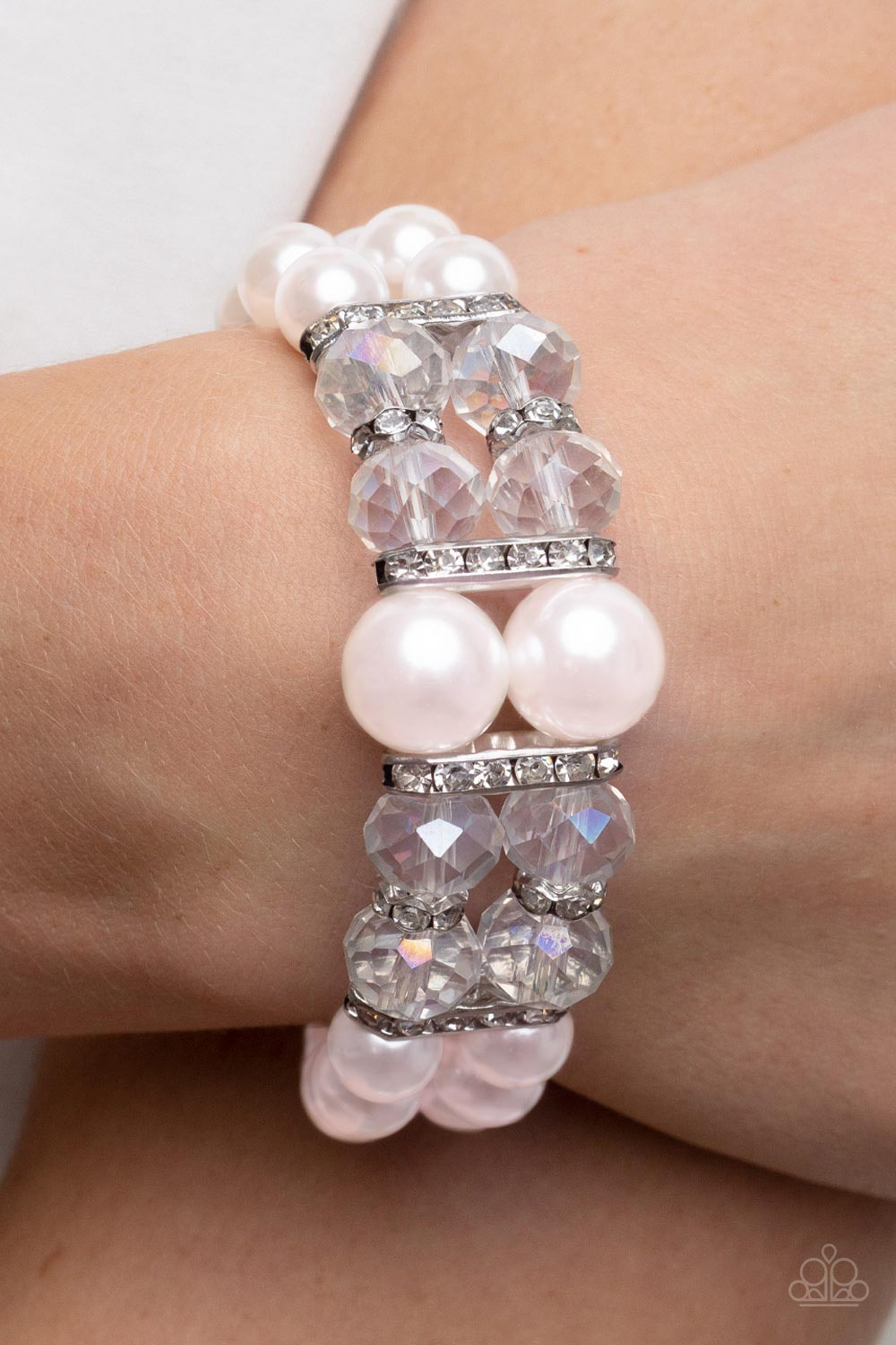 Paparazzi Accessories ❋Timelessly Tea Party - Pink Bracelet❋ Flat Rate Ship $4.50❋