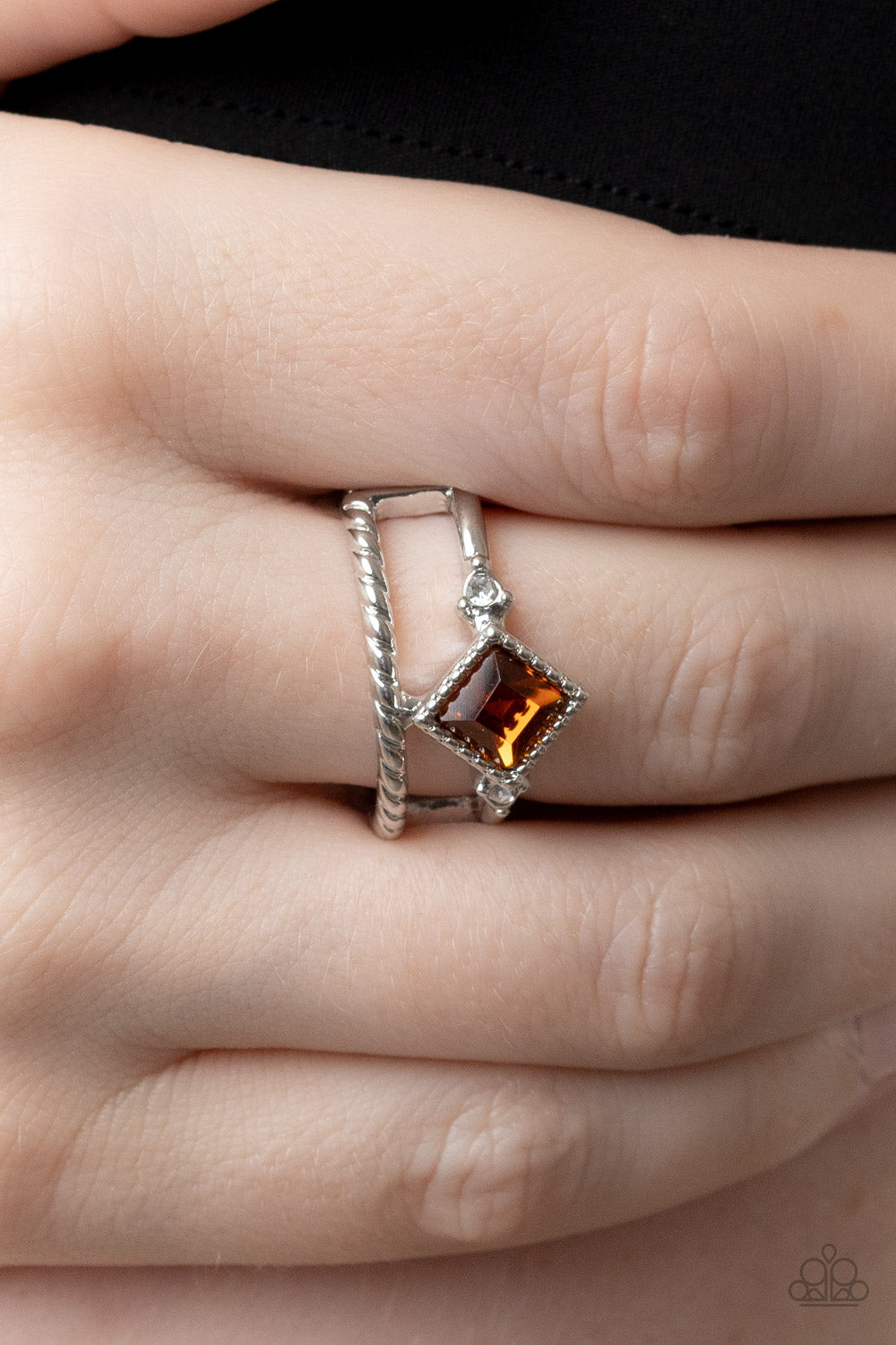 Paparazzi Accessories ❋Angling for Attention - Brown Ring❋ Flat Rate Ship $4.50❋