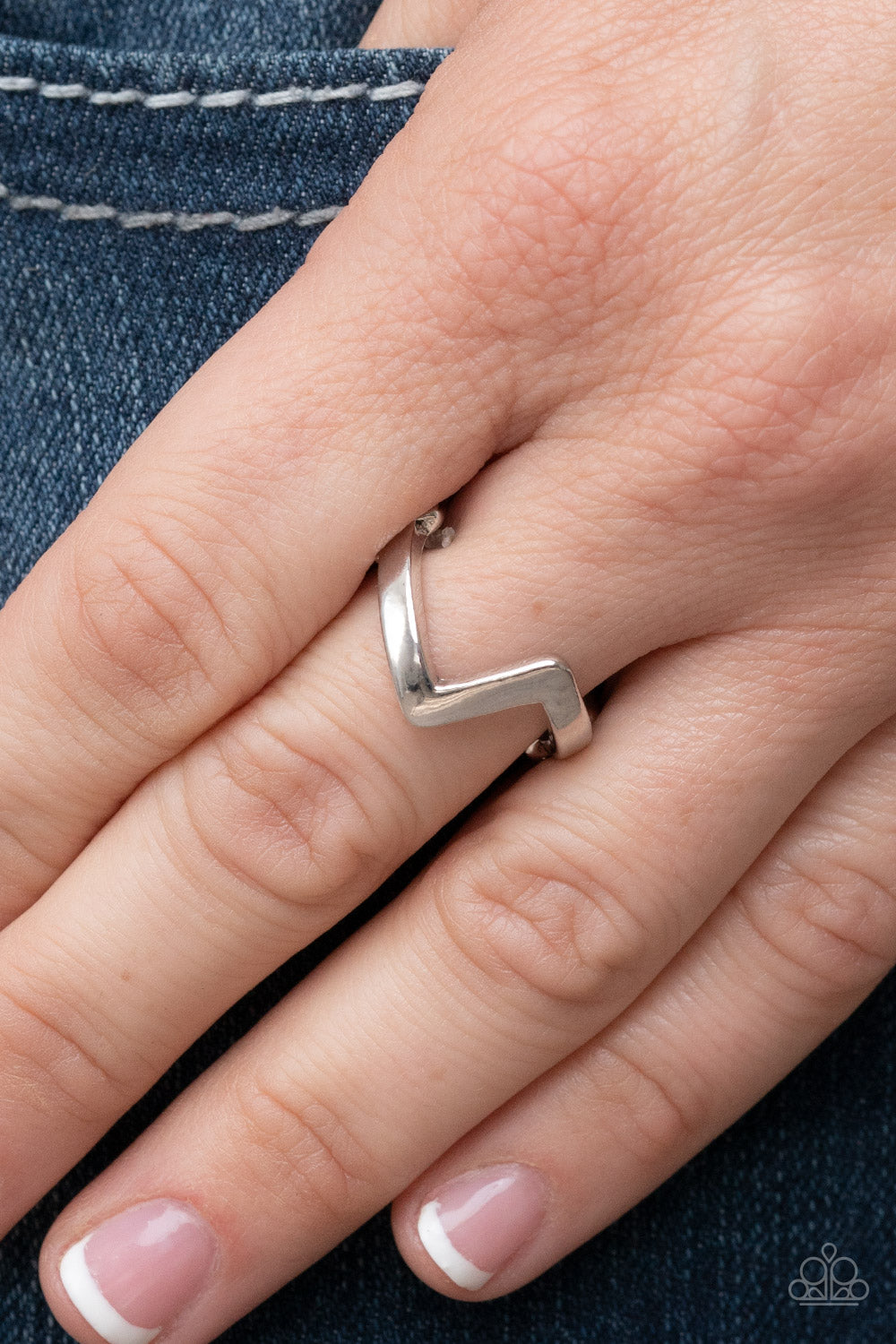 Paparazzi Accessories ❋Global Shock - Silver Ring❋ Flat Rate Ship $4.50❋