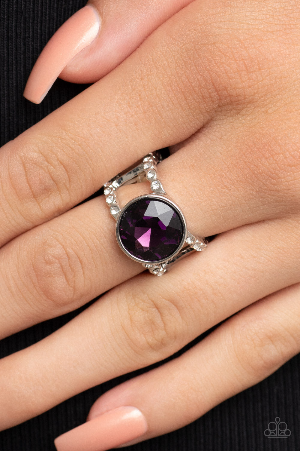 Paparazzi Accessories ❋High Roller Sparkle - Purple Ring❋ Flat Rate Ship $4.50❋