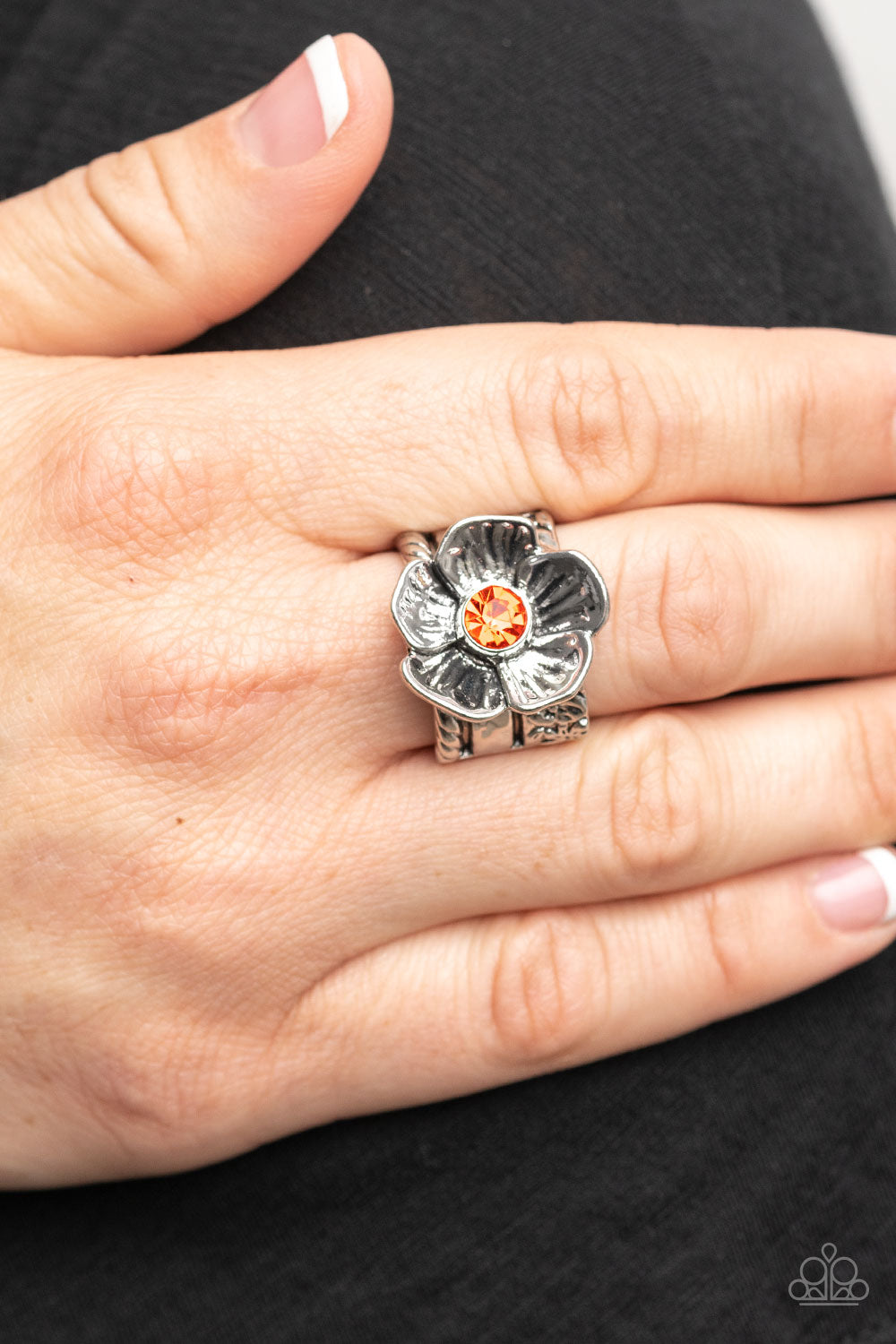 Paparazzi Accessories ❋Prismatically Petunia - Orange Ring❋ Flat Rate Ship $4.50❋