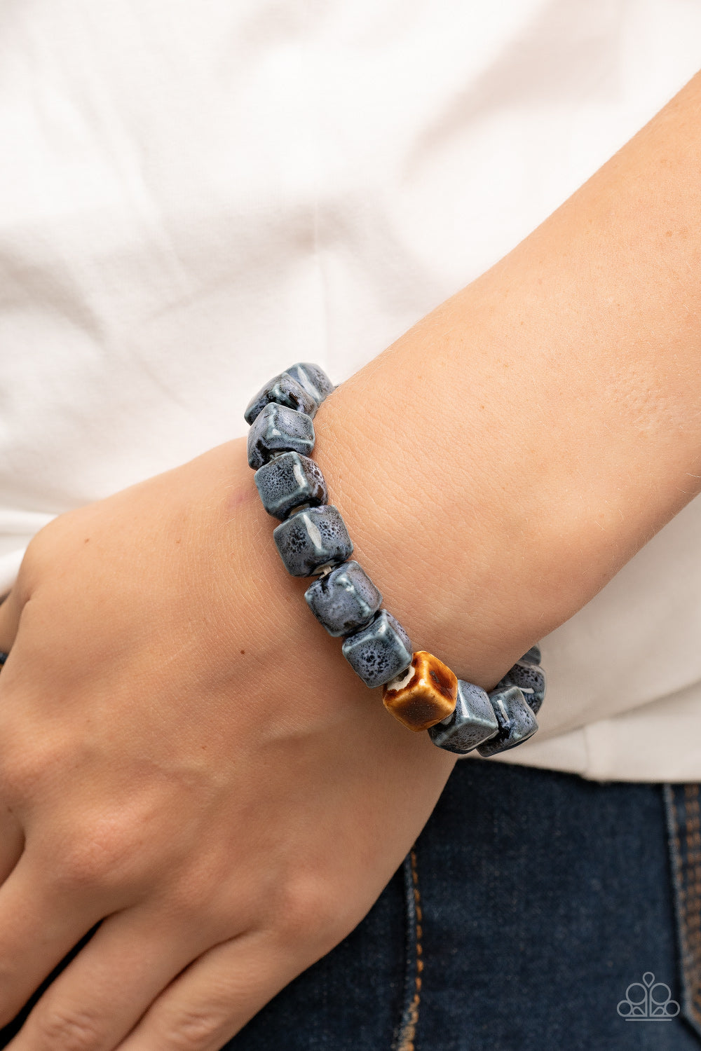 Paparazzi Accessories ❋Glaze Craze - Blue Bracelet❋ Flat Rate Ship $4.50❋