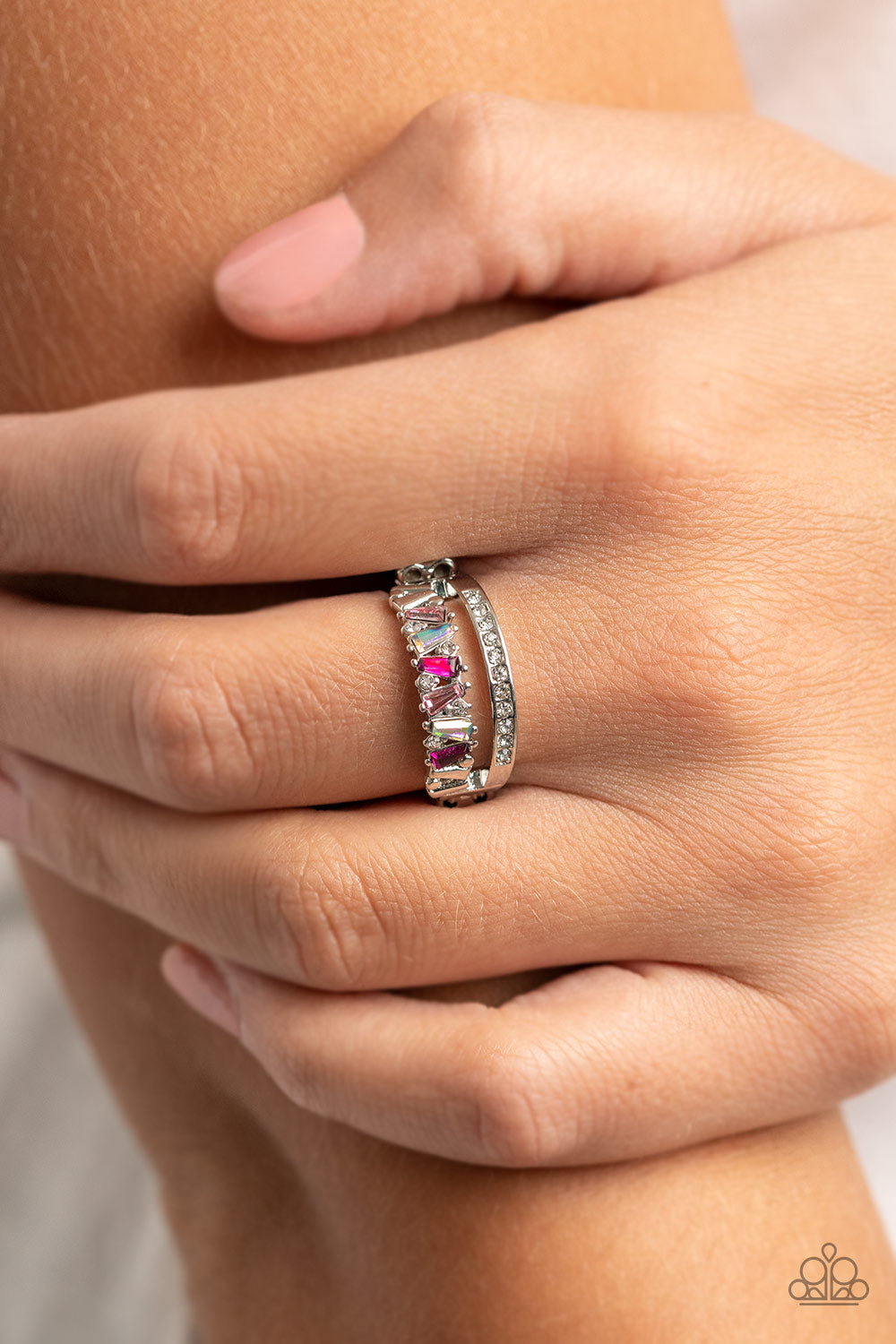 Paparazzi Accessories ❋Fractal Fascination - Pink Ring❋ Flat Rate Ship $4.50❋
