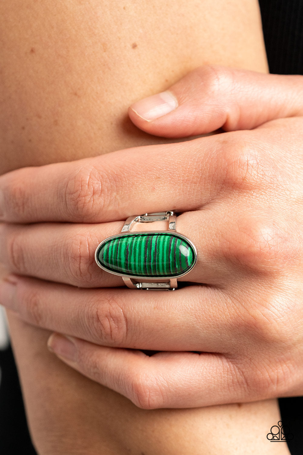 Paparazzi Accessories ❋Eco Expression - Green Ring❋ Flat Rate Ship $4.50❋