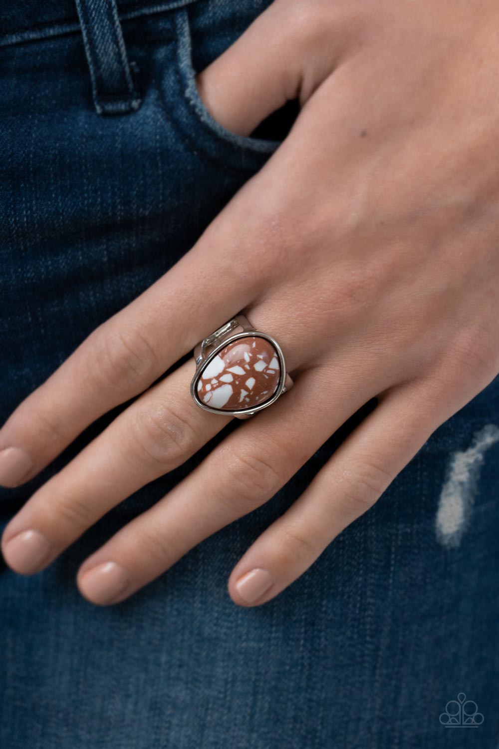 Paparazzi Accessories ❋Earth Hearth - Brown Ring❋ Flat Rate Ship $4.50❋