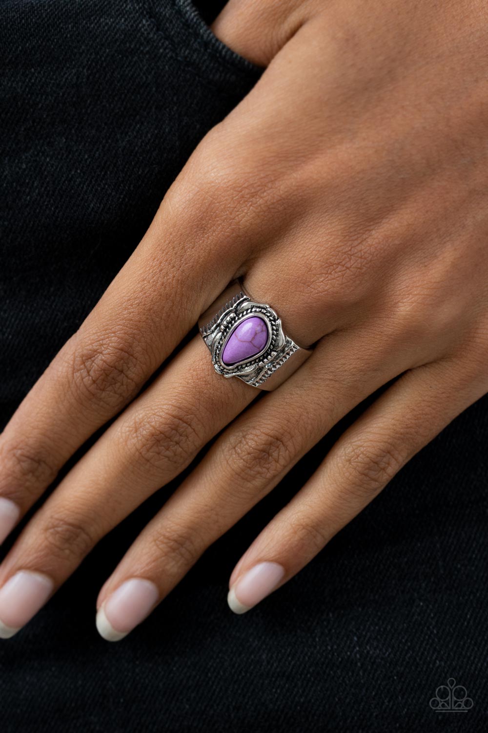 Paparazzi Accessories ❋Moab Motif - Purple Ring❋ Flat Rate Ship $4.50❋