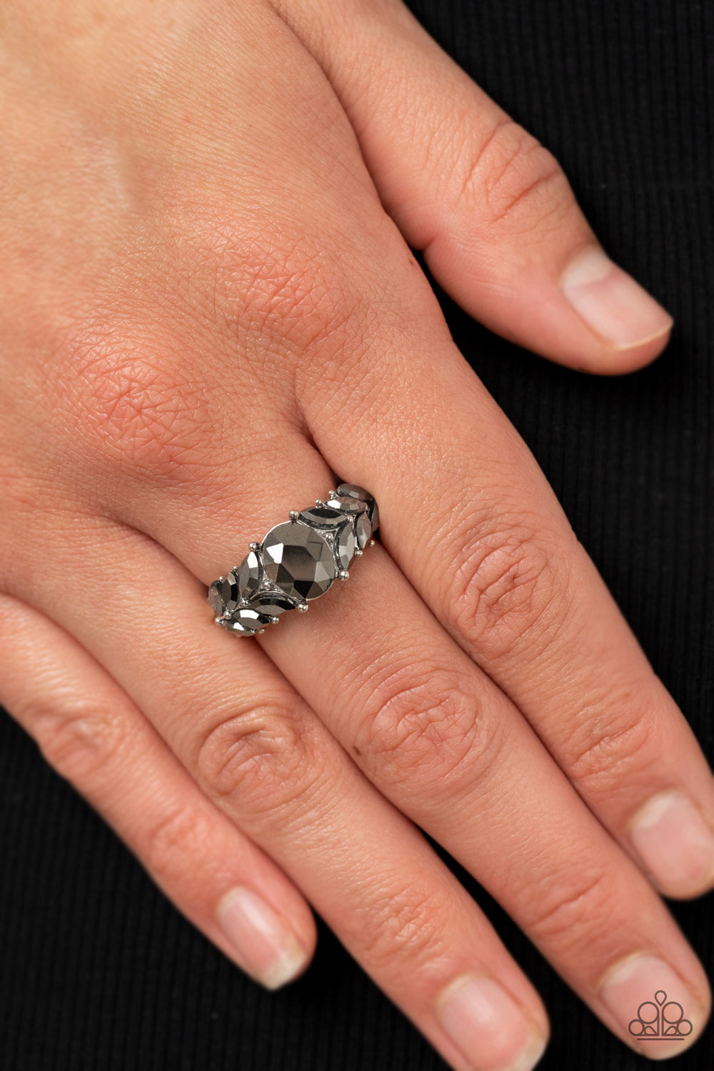 Paparazzi Accessories ❋Smooth Smolder - Silver Ring❋ Flat Rate Ship $4.50❋