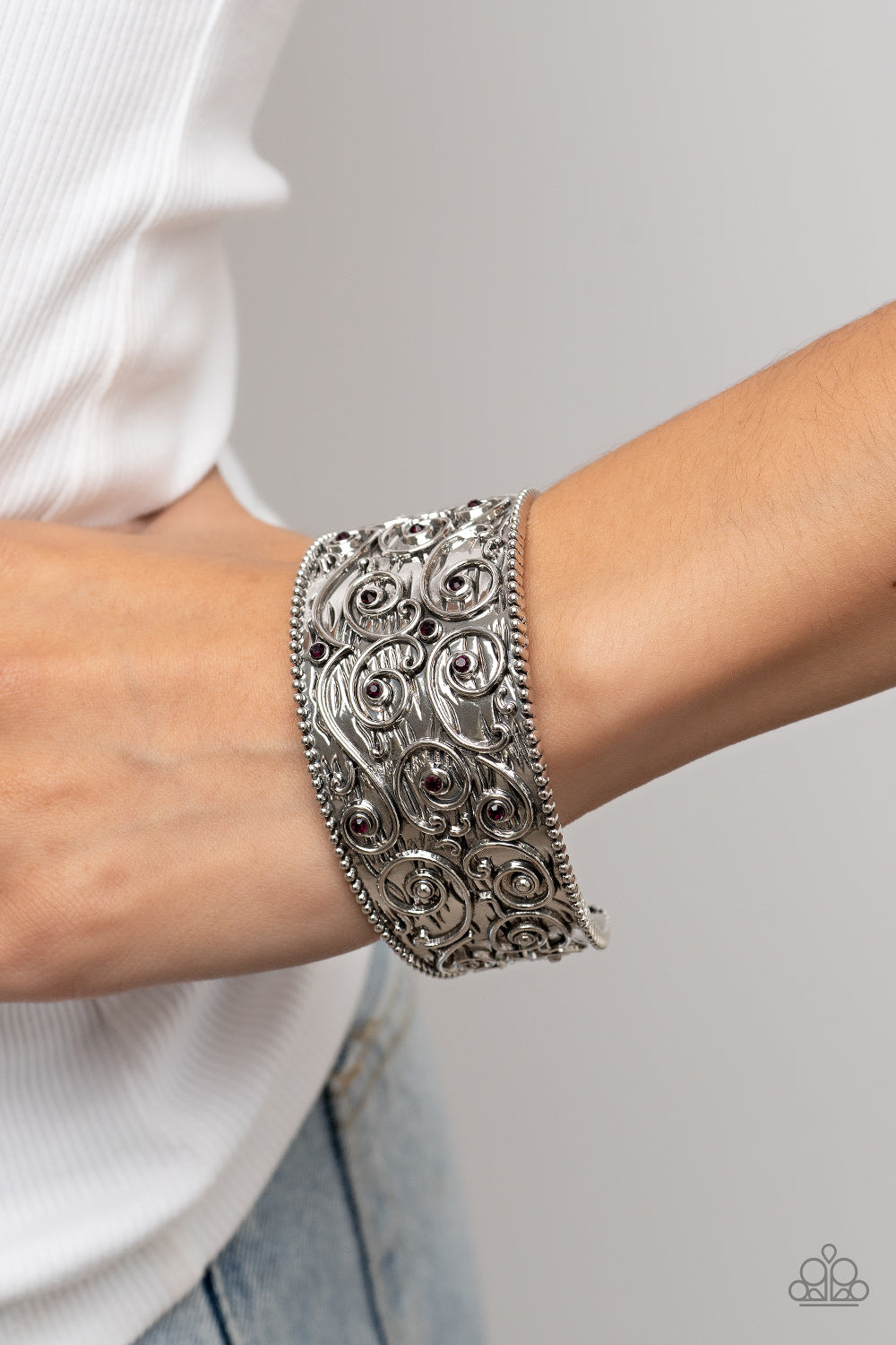 Paparazzi Accessories ❋Billowy Beam - Purple Bracelet❋ Flat Rate Ship $4.50❋