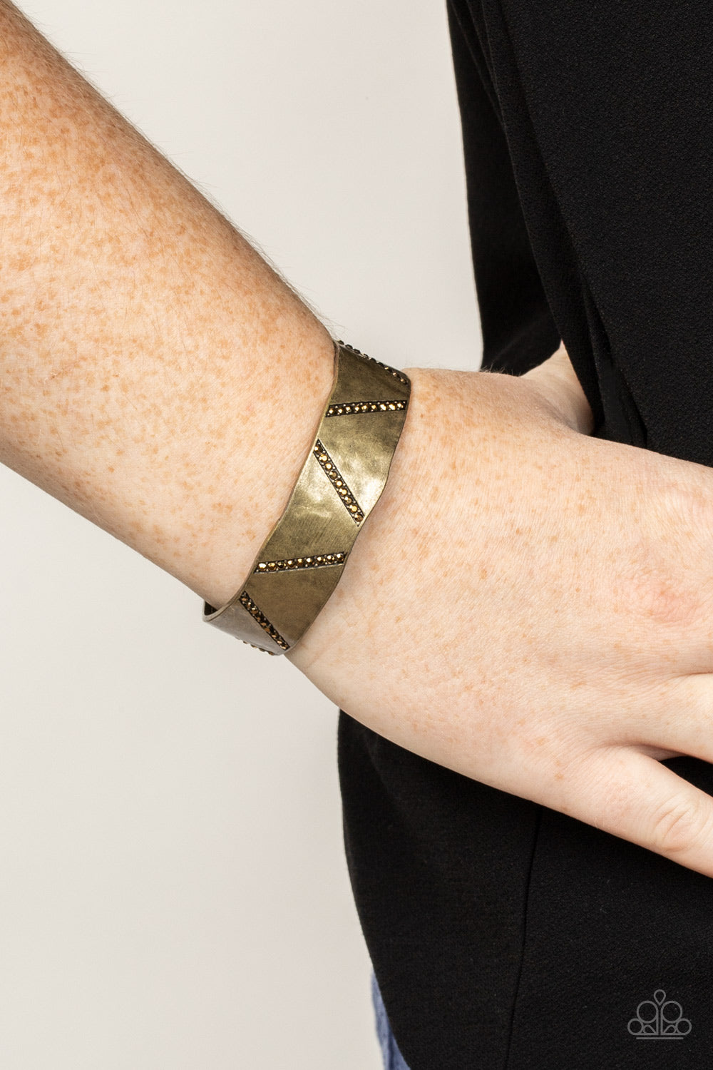 Paparazzi Accessories ❋Couture Crusher - Brass Bracelet❋ Flat Rate Ship $4.50❋