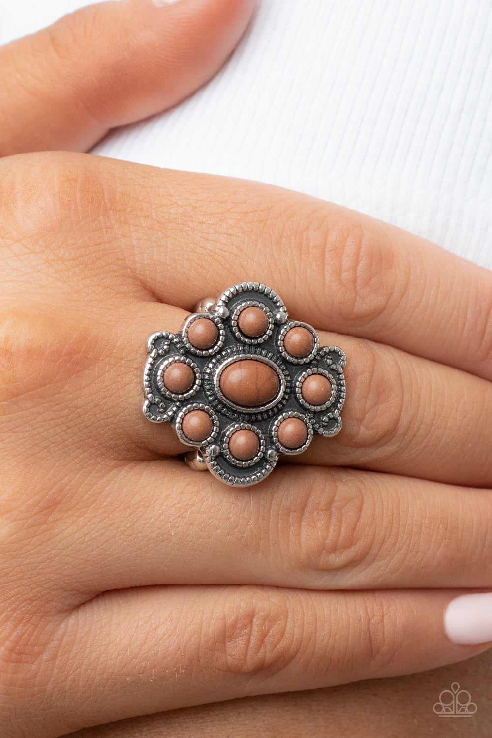 Paparazzi Accessories ❋Santa Fe Fantasy - Brown Ring❋ Flat Rate Ship $4.50❋