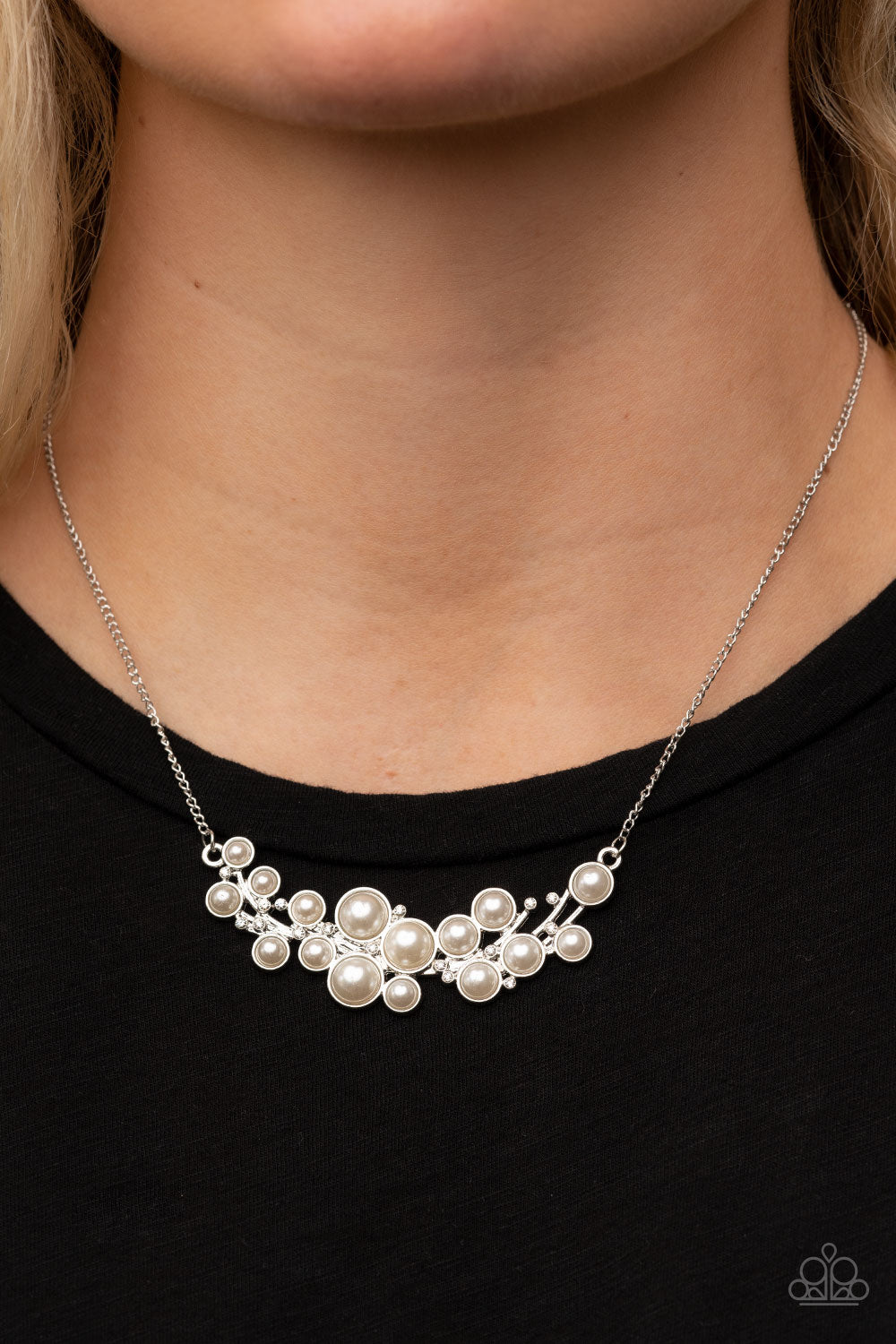 Paparazzi Accessories ❋My Yacht or Yours? - White Necklace❋ Flat Rate Ship $4.50❋