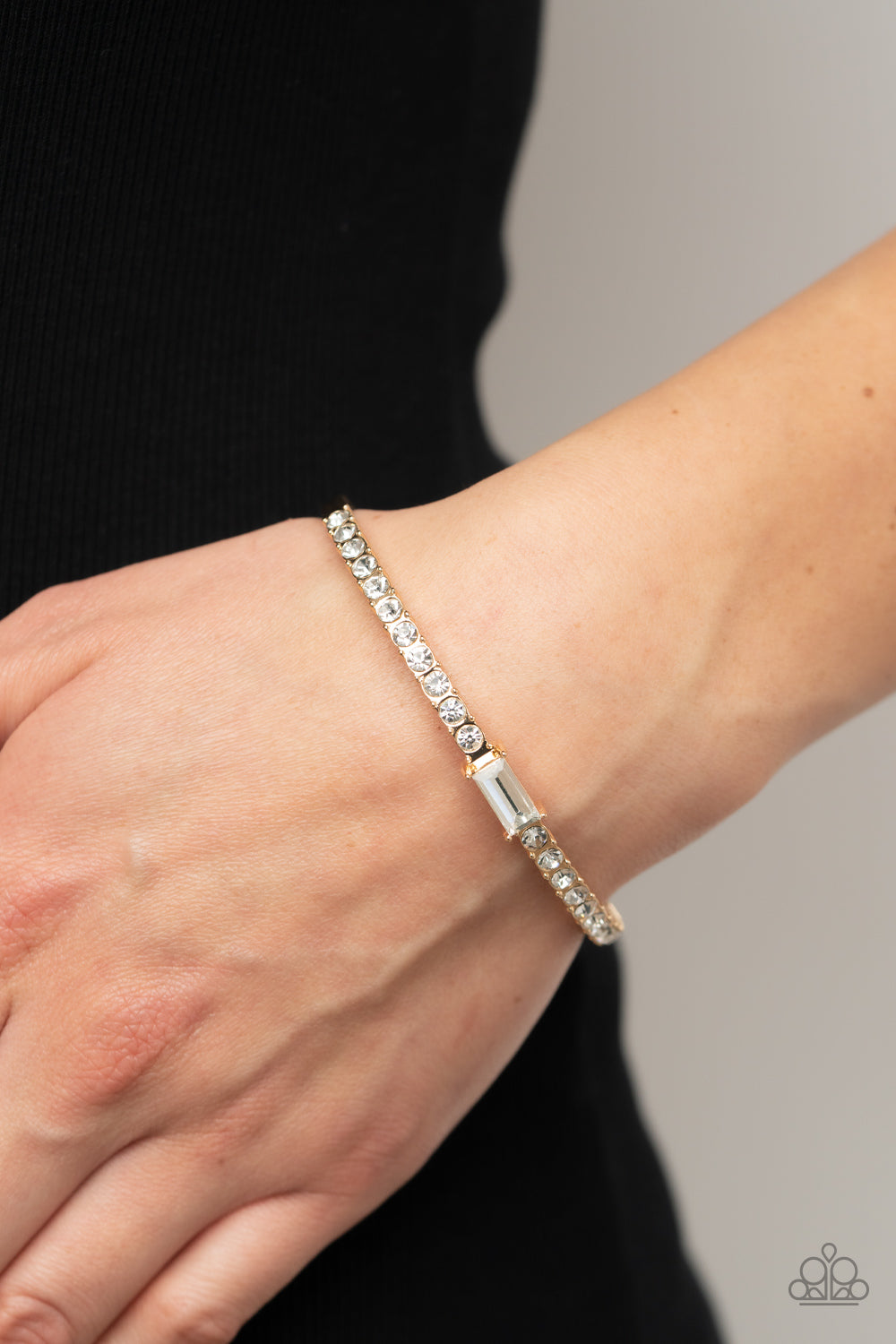 Paparazzi Accessories ❋Party Crashing Couture - Gold Bracelet❋ Flat Rate Ship $4.50❋