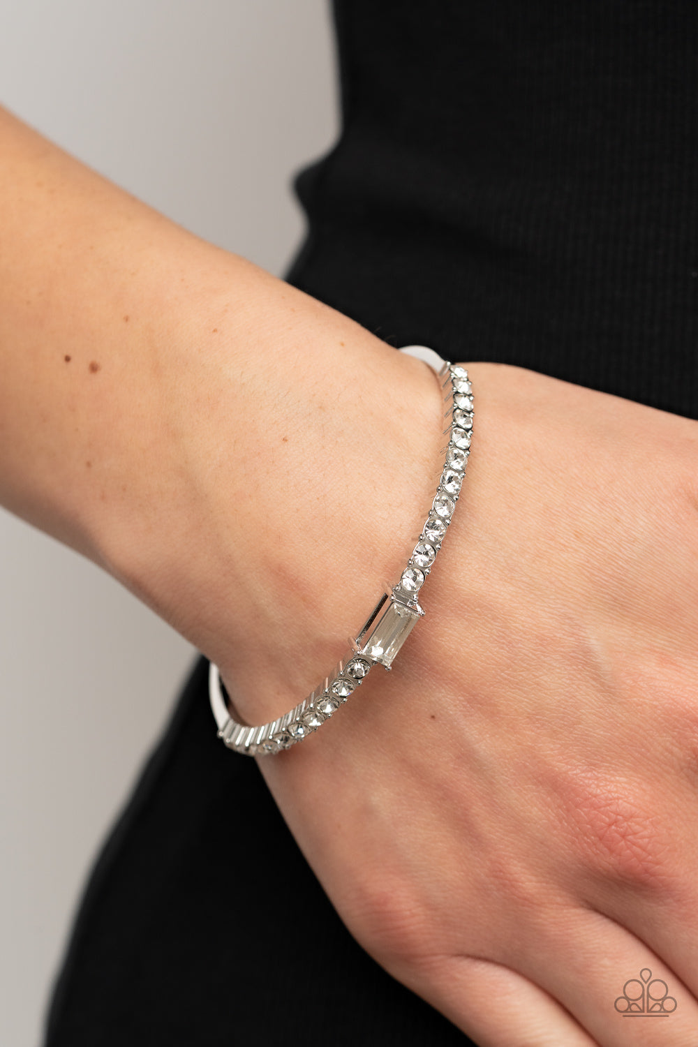 Paparazzi Accessories ❋Party Crashing Couture - White Bracelet❋ Flat Rate Ship $4.50❋