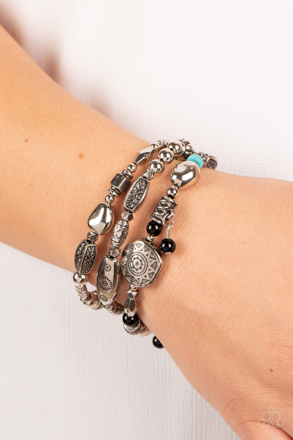 Paparazzi Accessories ❋Western Quest - Black Bracelet❋ Flat Rate Ship $4.50❋
