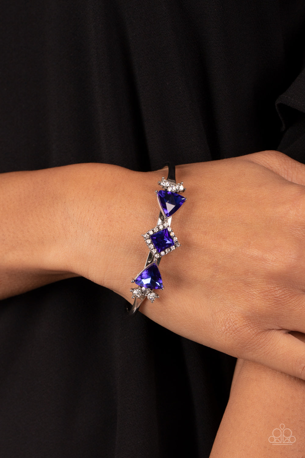 Paparazzi Accessories ❋Strategic Sparkle - Blue Bracelet❋ Flat Rate Ship $4.50❋